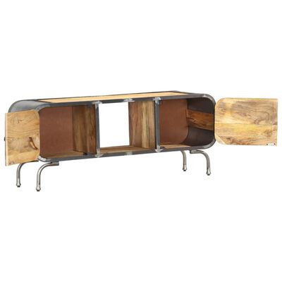 vidaXL Mueble de TV madera maciza de mango 110x30x42 cm