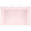 vidaXL Bolsas de papel con asas 250 uds rosa 32x22x24 cm