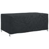 vidaXL Funda para muebles Liso Negro 240 x 110 x 70 cm 600D