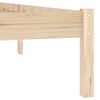 vidaXL Estructura de cama sin colch&oacute;n madera maciza de pino 152x203 cm