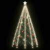 vidaXL Red de luces de &aacute;rbol de Navidad 250 LEDs blanco fr&iacute;o 250 cm