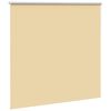 vidaXL Estor Enrollable Opaco Beige 155x150 cm Tela Ancho 151,6 cm