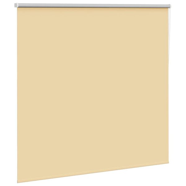 vidaXL Estor Enrollable Opaco Beige 155x150 cm Tela Ancho 151,6 cm