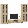 vidaXL Conjunto de mueble de TV con caj&oacute;n FLORIN Roble Sonoma
