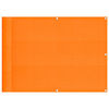 vidaXL Mampara de balc&oacute;n naranja, 75x700 cm, 100% poli&eacute;ster Oxford