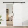 vidaXL Puerta Corredera ORKDAL y Negro 83 x 211 cm