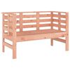 vidaXL Banco de jard&iacute;n madera maciza Douglas 111,5x53x71 cm