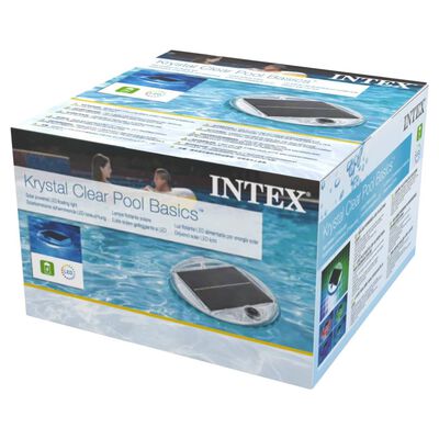 Intex Luz de piscina flotante LED con energía solar