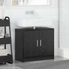 vidaXL Gabinete de Ba&ntilde;o con almacenamiento Roble Negro 63 x 29 x 55 cm