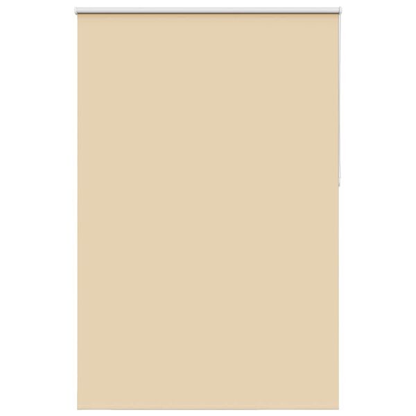 vidaXL Estor Enrollable Opaco Beige 160x230 cm Tela Ancho 156,6 cm