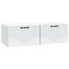 vidaXL Mueble para TV de pared 98 x 41 x 30 cm Madera de Ingenier&iacute;a