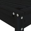 vidaXL Set de mesa y taburetes altos jard&iacute;n 5 piezas madera pino negro