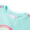 Camiseta infantil verde menta claro 92
