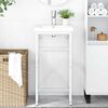 vidaXL Estructura de lavabo de hierro blanco 40x38x31 cm