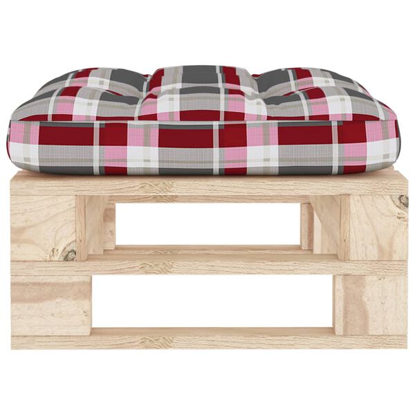 vidaXL Otomana de jard&iacute;n de palets madera de pino impregnada