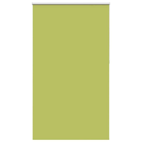 vidaXL Estor Enrollable Opaco hojas verde 125x210cm Tela Ancho 121,6cm