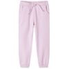 Pantalones de ch&aacute;ndal infantiles rosa claro 104