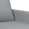 vidaXL Sill&oacute;n de tela gris claro 60 cm