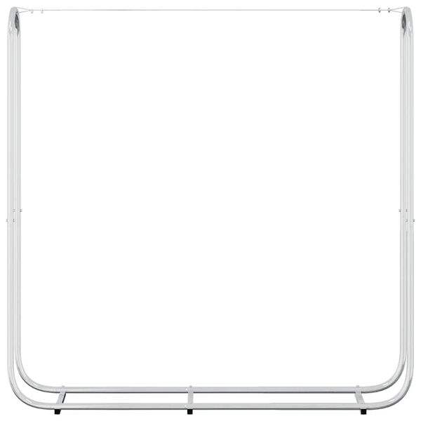 vidaXL Le&ntilde;ero acero galvanizado 150x25x150 cm