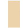vidaXL Estor enrollable opaco 104,4x230 cm, ancho de tela 100 cm, beige