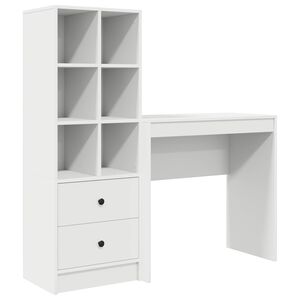 vidaXL Escritorio 125,5 x 40 x 127 cm 2 uds.