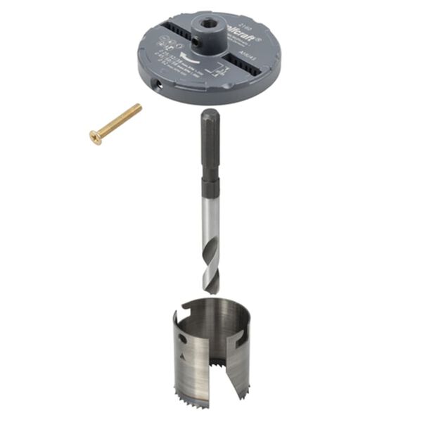 Wolfcraft Sierra de corona est&aacute;ndar tungsteno y acero 33 mm 2160000