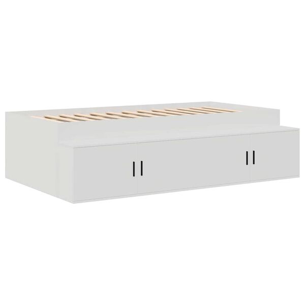 vidaXL Estructura de cama con caj&oacute;n 70 x 190 cm Madera contrachapada