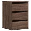 vidaXL Cajonera de esquina madera ingenier&iacute;a marr&oacute;n roble 40x41x58 cm