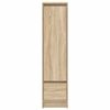 vidaXL Aparador alto roble Sonoma 29,5x34x119,5cm madera de ingenier&iacute;a