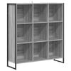 vidaXL Estanter&iacute;a para libros 99,5 x 30 x 108,5 cm Gris Sonoma