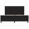 vidaXL Cama tipo Box Spring con cabecera Negro 180 x 200 cm Terciopelo