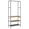 vidaXL Perchero para ropa Roble artisan 77 x 30 x 171 cm