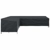 vidaXL Funda para muebles Negro 355 x 275 x 80 cm Tela Oxford 420D