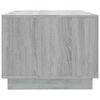 vidaXL Mesa de centro madera de ingenier&iacute;a gris Sonoma 102x55x43 cm