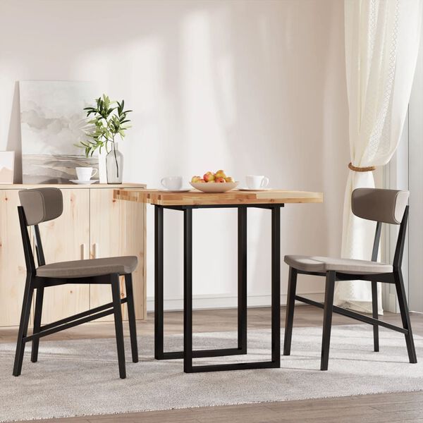 vidaXL Tablero de mesa cuadrado madera maciza acacia 70x70x4 cm