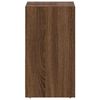 vidaXL Armario de ba&ntilde;o madera contrachapada marr&oacute;n roble 60x33x61 cm
