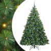 vidaXL &Aacute;rbol de Navidad artificial con 300 LED Verde 210 cm PE y PVC