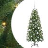 vidaXL &Aacute;rbol de Navidad artificial con 150 LED Verde 120 cm PE y PVC