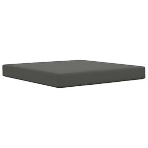 vidaXL Coj&iacute;n para sof&aacute; de exterior Antracita 80 x 80 x 8 cm Poli&eacute;ster