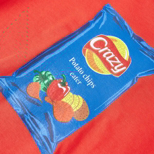 Camiseta de manga corta infantil rojo 116