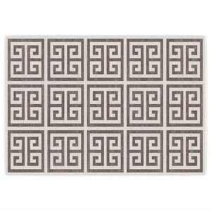 vidaXL Alfombra interior exterior antideslizante pelo corto 160x230 cm