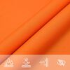 vidaXL Toldo de vela rectangular tela Oxford naranja 4x7 m