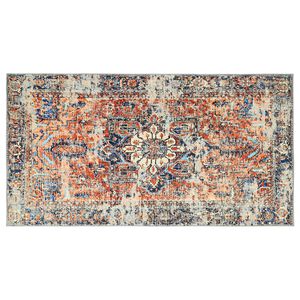 vidaXL Alfombra ORIZ Naranja 80 x 150 cm 100% Poli&eacute;ster