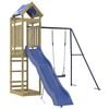 vidaXL Parque infantil de exterior madera de pino impregnada