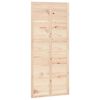 vidaXL Puerta de granero madera maciza pino 90x1,8x214 cm
