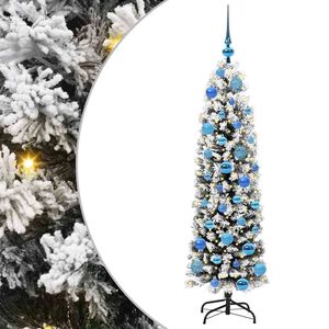 vidaXL &Aacute;rbol de Navidad artificial Verde 150 cm PVC, Acero y Pl&aacute;stico