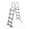 Bestway Escalera para piscina 4 pelda&ntilde;os Flowclear 122 cm 58331