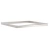 vidaXL Cercas para caracoles 20 uds. 100 x 3,5 x 25 cm Plateado