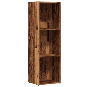 vidaXL Estanter&iacute;a madera de ingenier&iacute;a envejecida 36x30x114 cm