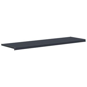 vidaXL Umbral de Ventana Antracita con Vetado de Madera PVC